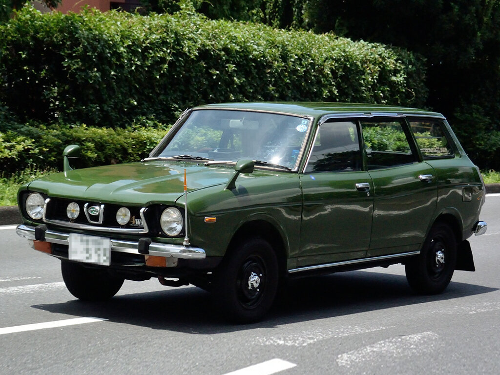 Subaru Leone (A62, A64, A65, A67) 1 поколение, рестайлинг, универсал (10.1973 - 03.1977)